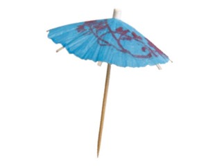 Decorative umbrellas, h-10 cm, 144 pcs.