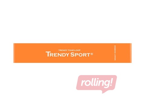 Pretesības gumija, apļveida, biezums - 0.35mm, oranža