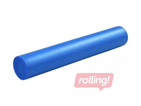Masāžas putu rullis, jogai, zils, 90x15cm
