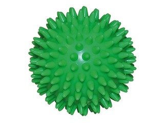 Masāžas bumba - ezis, D:7cm, zaļa