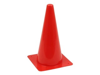 Konuss sporta treniņiem, 30cm, sarkans