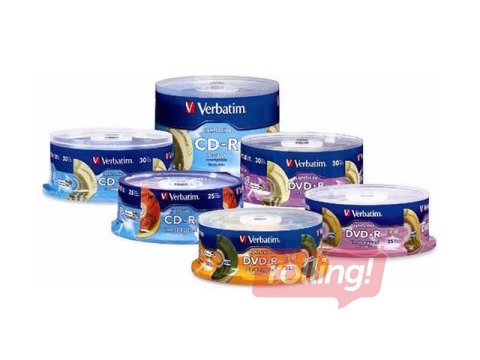 Verbatim DVD+R AZO 4.7GB 16x 50 Pack Spindle