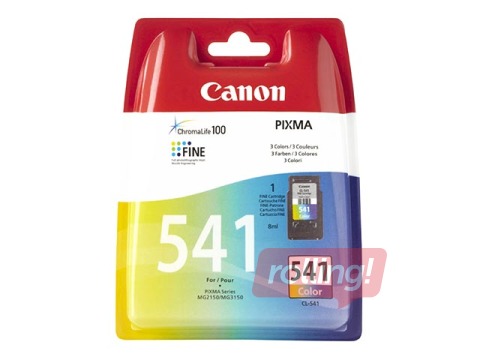 Tintes kasete CANON CL-541, krāsaina, (180 lpp.)