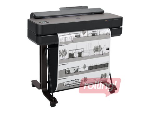 Platformāta printeris HP DesignJet T650 24-in Printer