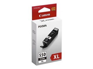 Tintes kasete Canon PGI-550XL PGBK, pigmentēta melna, 22ml