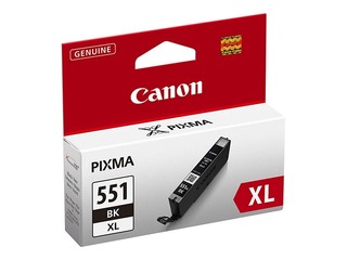 Tintes kasete Canon CLI-551 XL, melna, 11ml