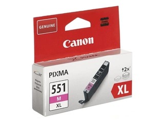 Tintes kasete Canon CLI-551 XL, fuksīna sarkana, 11ml