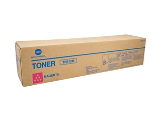 Тонер-картридж Konica Minolta TN-312, пурпурно-красный,