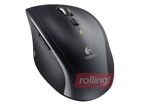 Bezvadu datorpele Logitech M705 Marathon, Melna