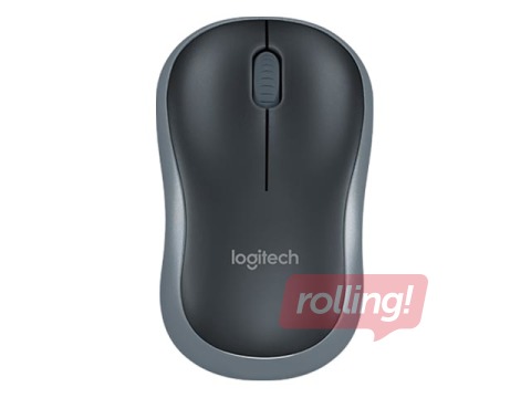 Bezvadu datorpele Logitech M185 melna / pelēka