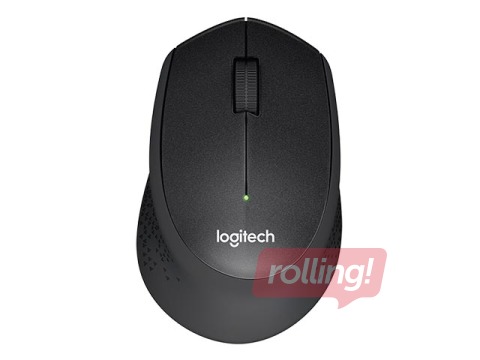 Bezvadu datorpele Logitech M330 Silent Plus, Melna