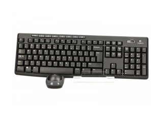 LOGITECH Bezvadu komplekts tastatūra + pele, MK270