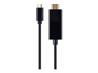 Kabelis Gembird USB Type-C Male - HDMI Male, 4K@30Hz, melns, 2m