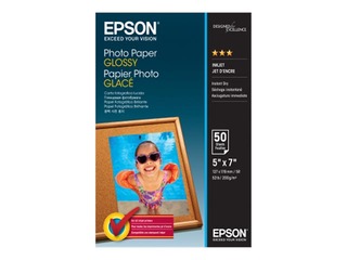 EPSON foto papīrs, glancēts, 13x18cm, 200 g/m², 50 loksnes
