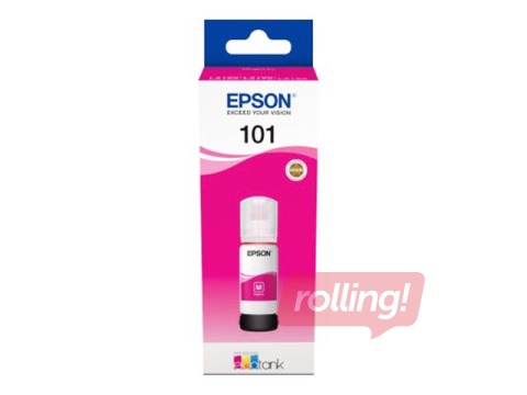 Epson EcoTank 101 Fuksīna sarkana tintes pudele, 70 ml (6000 lpp)