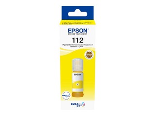 Epson EcoTank 112 Dzeltena tintes pudele, 70 ml (6000 lpp)