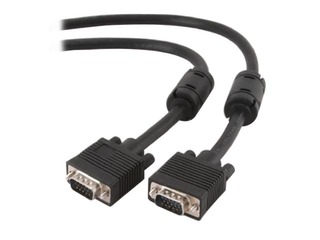VGA kabelis, HD15 M-HD15 M, 10m, melns