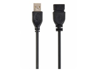 Kabelis Gembird USB Male - USB Female 4.5m Black