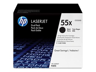 HP LASERJET CE255X BLACK DUAL PACK