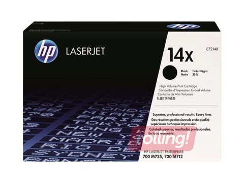 Tonera kasete HP 14X,melna, (17500 lpp.)