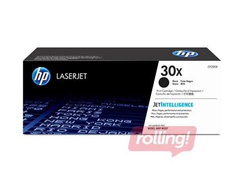 Tonera kasete HP 30X, melna, 3500 lpp