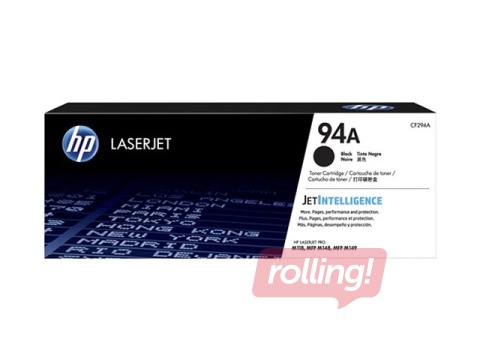 Toner cartridge HP 94A, black (1200 pgs)