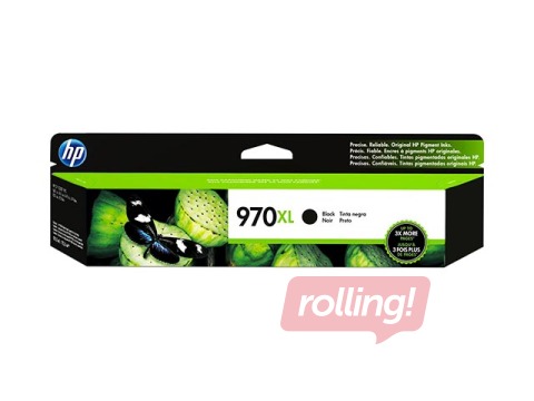 Ink Cartridge HP 970XL for Officejet Pro X series, Black (9.200 pages)