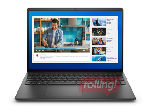 Portatīvais dators DELL 16, DC16250, Core 5 -120U, 16GB/512GB, SSD/16