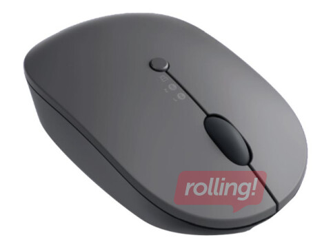 Bezvadu datorpele Lenovo Go Wireless Multi-Device Mouse, Storm Grey