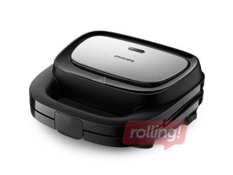 Tosteris PHILIPS 5000 Series Sviestmaižu tosteris, 750W, melns