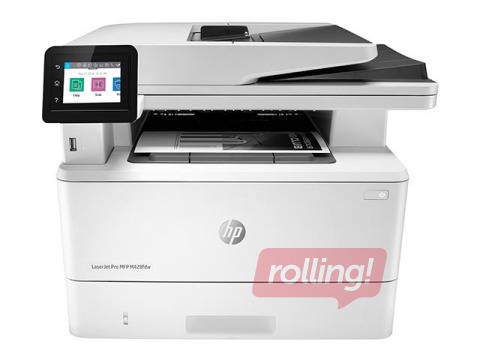 Mazlietots Daudzfunkciju melnbaltais lāzerprinteris HP LaserJet Pro MFP M428fdn (W1A29A)