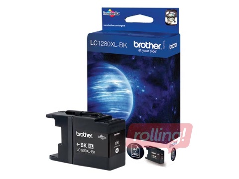 Чернильный картридж Brother LC1280XL, чёрный, (2400 стр.)