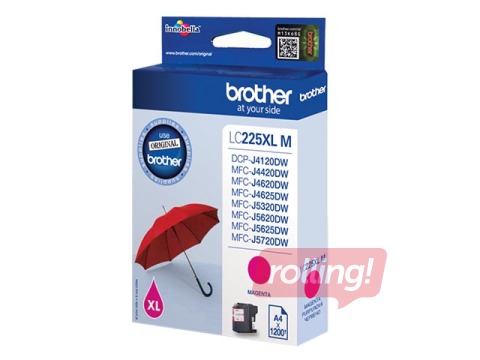 Tintes kasete  Brother MFCJ5620DW, fuksīna sarkana, (1200 lpp)