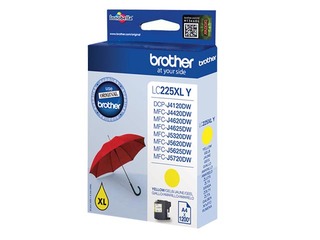 Tintes kasete  Brother MFCJ5620DW, dzeltena, (1200 lpp)
