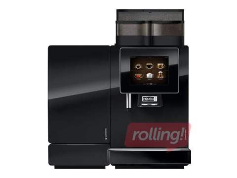 Nomas kafijas automāts Franke A400 MS EasyClean+ KE200 EC ledusskapis, melns