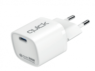 Lādētājs Quick QG-321 GaN Charger USB-C Tīkla Lādētājs 30W