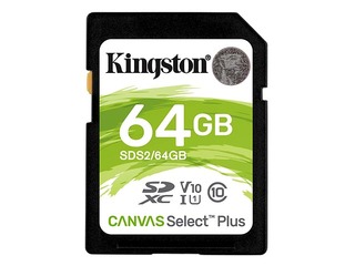 Atmiņas karte Kingston Canvas Select SDHC 64GB