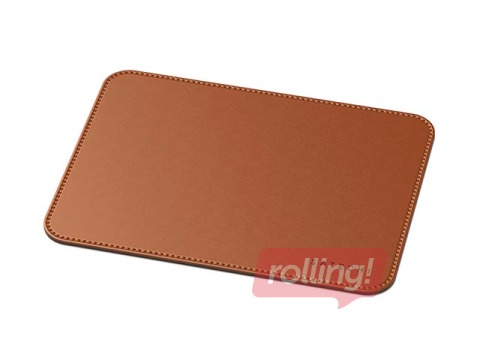 Peles paliktnis Satechi Eco-Leather Mousepad, Brūns