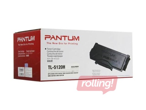 Tonera kasete Pantum TL-5120H, melna (6000 lpp)