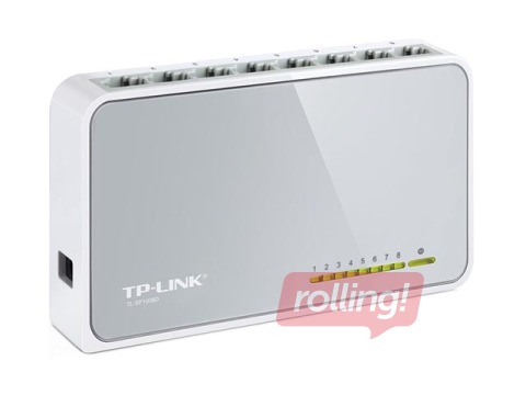 Komutators TP-LINK TL-SF1008D, 8x10/100 Mb/s