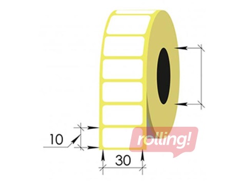 Uzlīme Vellum, 30X10 mm, 3000 gab