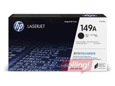 Tonera kasete HP 149A, Melna (2900 lpp)