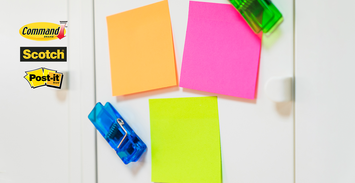 Iegādājies Post-it, Scotch un Command produktus un saņem Gusto dāvanu komplektu dāvanā!