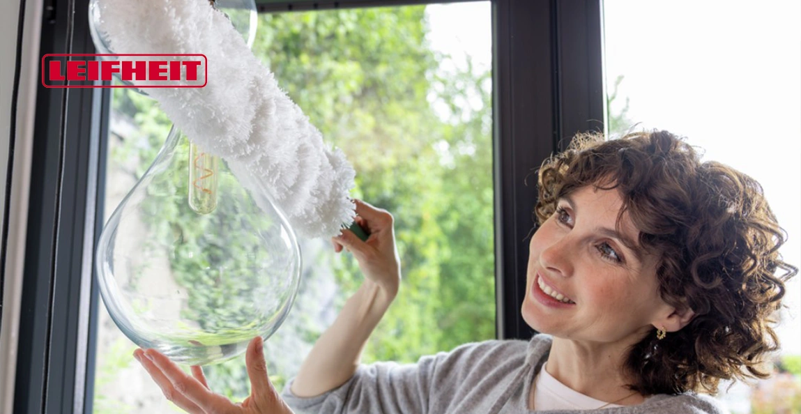 Iegādājies Leifheit produktus un saņem Putekļu slota Leifheit Duster XL, 38cm dāvanā!