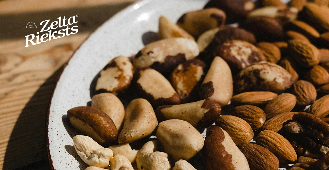 Iegādājies Zelta Rieksts produktus un saņem Zelta Rieksta riekstu maisījumu Pavasaris (350g) dāvanā!