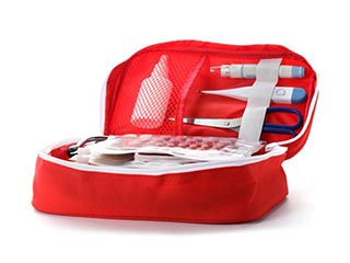 First aid kits and medical items