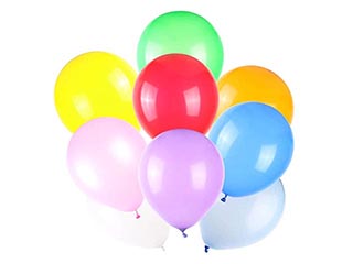 Balloons and garlands