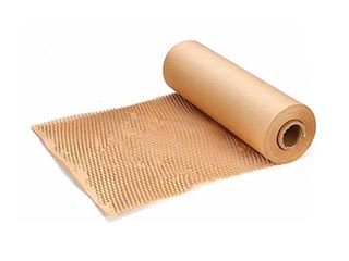 Honeycomb packaging paper