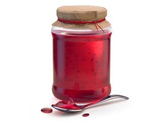 Jams, creams and dessert sauces