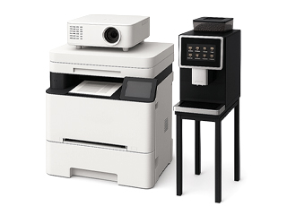 Kohvimasinate ja kontoritehnika rent